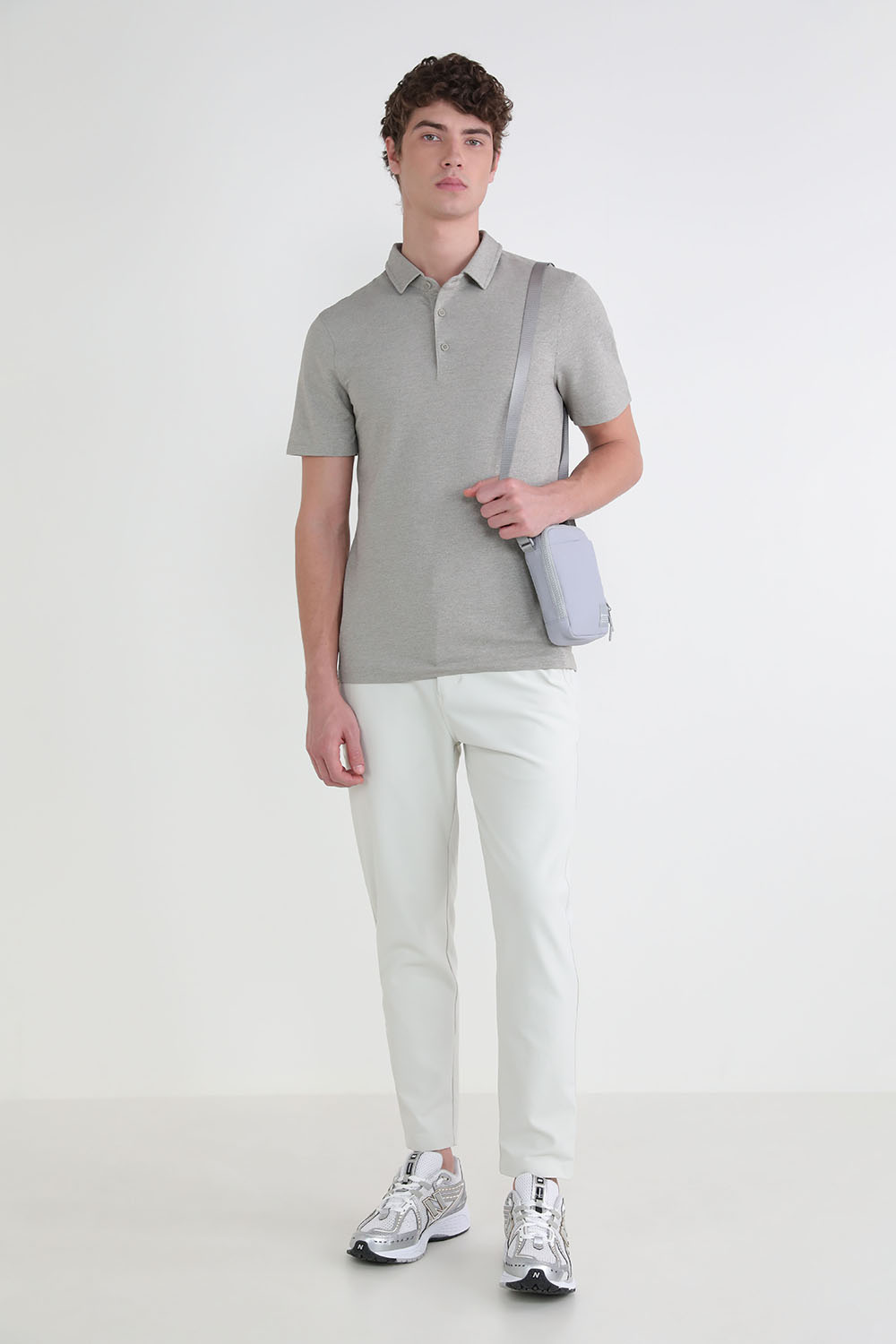 Slim-Tapered Twill Trouser *Cropped